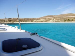 Silver Blue Catamaran