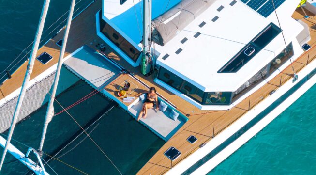 Gallery Mykonos Cruises with Catamaran