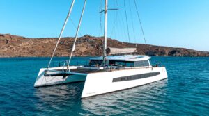 Catamaran Fleet in Mykonos