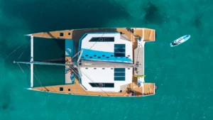 Catamaran Fleet in Mykonos
